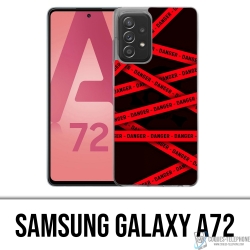 Funda Samsung Galaxy A72 - Advertencia de peligro