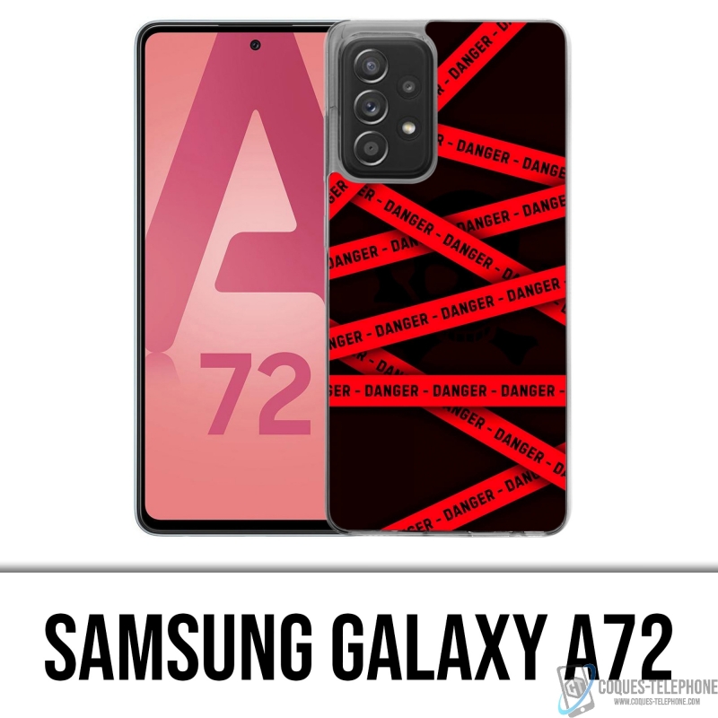 Custodia Samsung Galaxy A72 - Avviso di pericolo