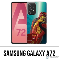 Custodia per Samsung Galaxy A72 - Disney Cars Speed