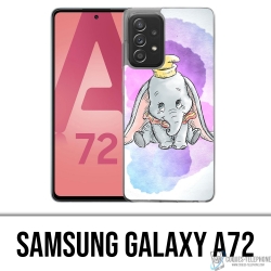 Custodia Samsung Galaxy A72 - Disney Dumbo Pastello