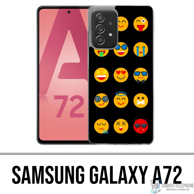 Coque Samsung Galaxy A72 - Emoji