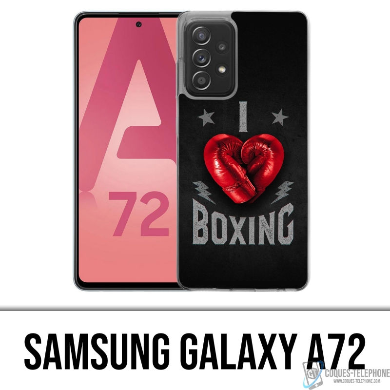 Coque Samsung Galaxy A72 - I Love Boxing