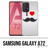 Cover Samsung Galaxy A72 - Adoro i baffi