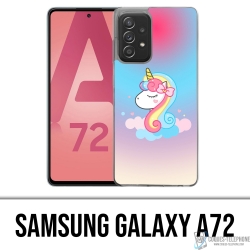 Custodia per Samsung Galaxy A72 - Unicorno nuvola
