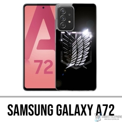 Samsung Galaxy A72 Case - Attack On Titan Logo