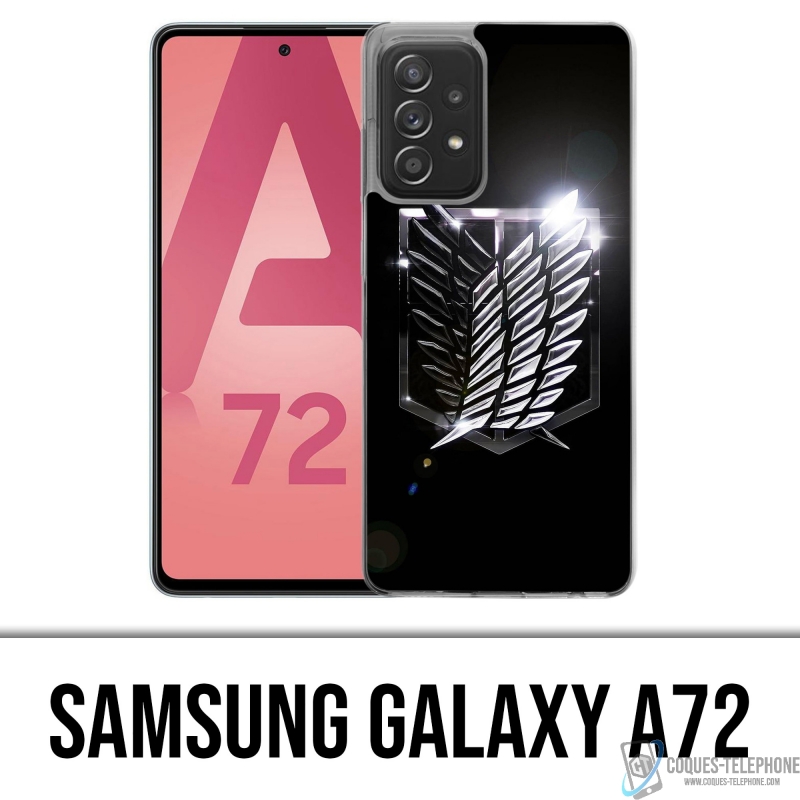Coque Samsung Galaxy A72 - Logo Attaque Des Titans