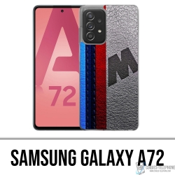 Custodia per Samsung Galaxy A72 - Effetto pelle M Performance