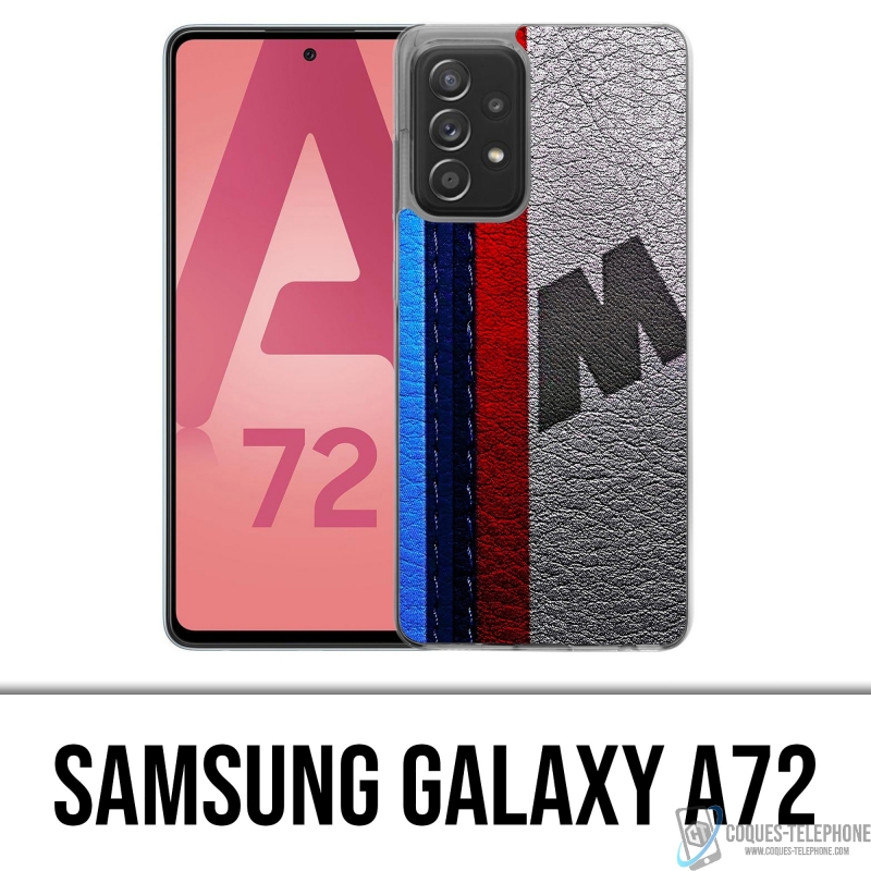 Samsung Galaxy A72 Case - M Performance Leather Effect