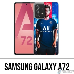Samsung Galaxy A72 Case - Messi PSG