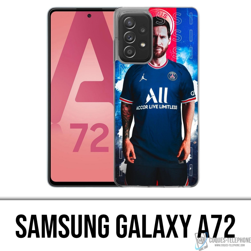 Coque Samsung Galaxy A72 - Messi PSG