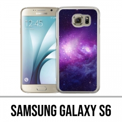 Funda Samsung Galaxy S6 - Galaxia púrpura