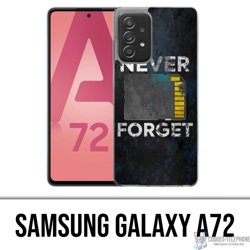 Coque Samsung Galaxy A72 - Never Forget