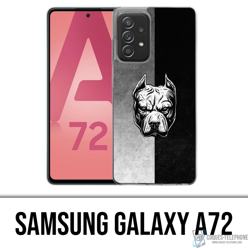 Coque Samsung Galaxy A72 - Pitbull Art