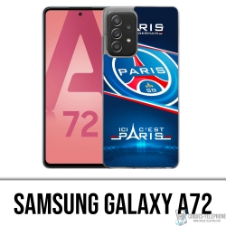 Coque Samsung Galaxy A72 - PSG Ici Cest Paris