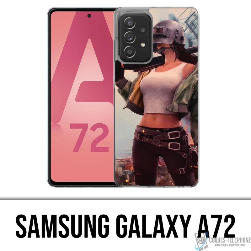 Coque Samsung Galaxy A72 - PUBG Girl