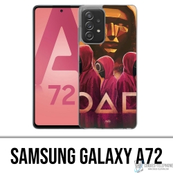 Funda Samsung Galaxy A72 - Juego Squid Fanart