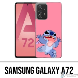 Custodia Samsung Galaxy A72 - Linguetta cucita