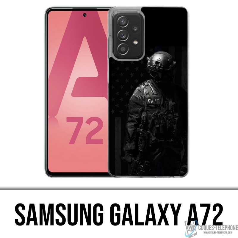 Coque Samsung Galaxy A72 - Swat Police Usa