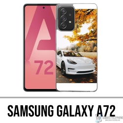 Coque Samsung Galaxy A72 - Tesla Automne