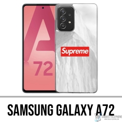 Coque Samsung Galaxy A72 - Supreme Montagne Blanche