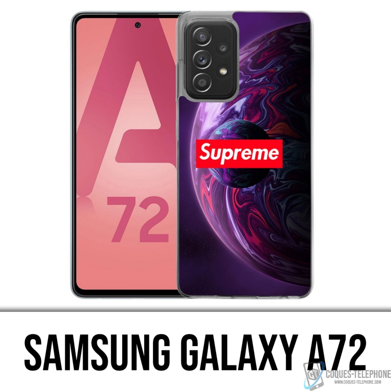 Coque Samsung Galaxy A72 - Supreme Planete Violet