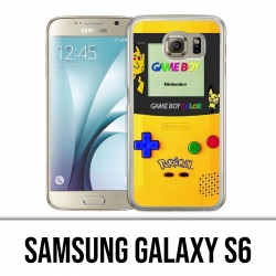 Carcasa Samsung Galaxy S6 - Game Boy Color Pikachu Amarillo Pokeì Mon