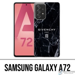 Funda Samsung Galaxy A72 - Mármol negro Givenchy