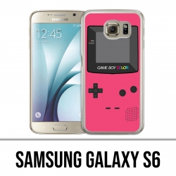 Samsung Galaxy S6 Hülle - Game Boy Farbe Pink