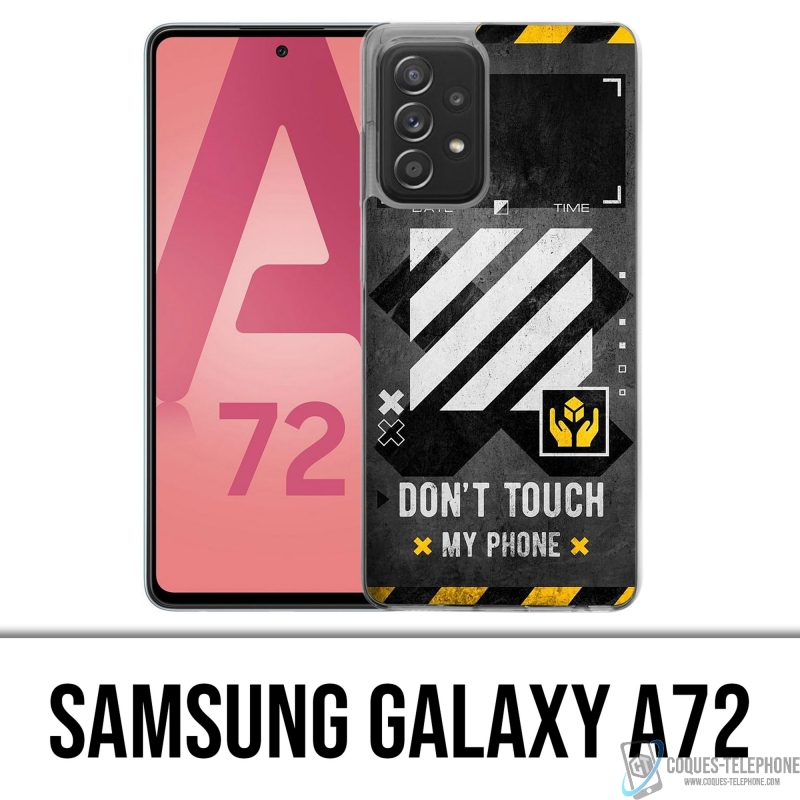 Samsung Galaxy A72 Case - Off White Including Touch Phone