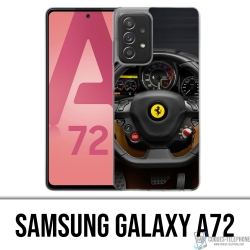 Coque Samsung Galaxy A72 - Volant Ferrari
