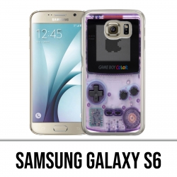 Samsung Galaxy S6 Hülle - Game Boy Farbe Violett