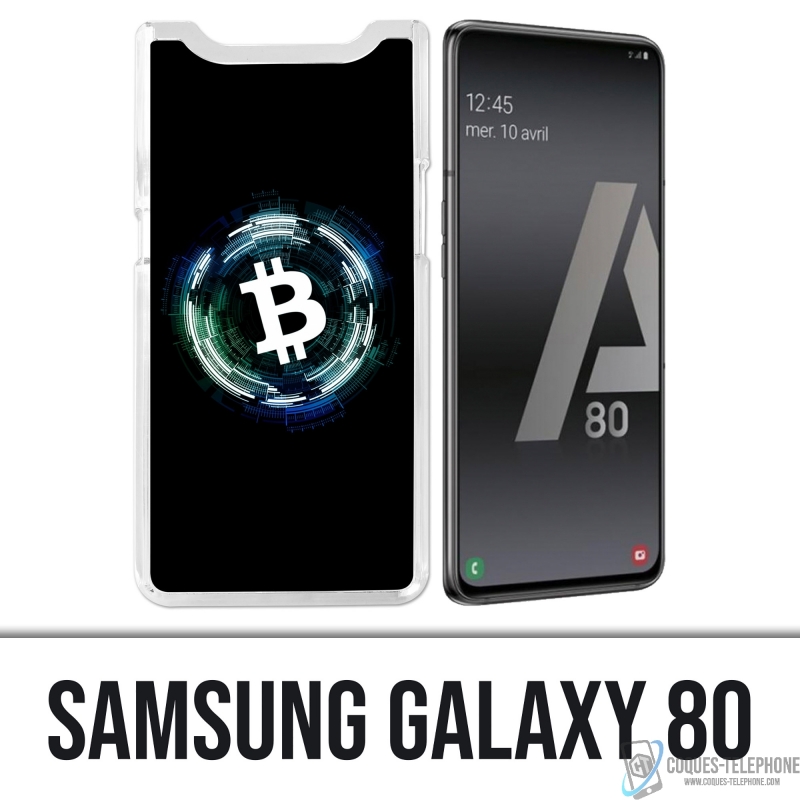 Coque Samsung Galaxy A80 / A90 - Bitcoin Logo