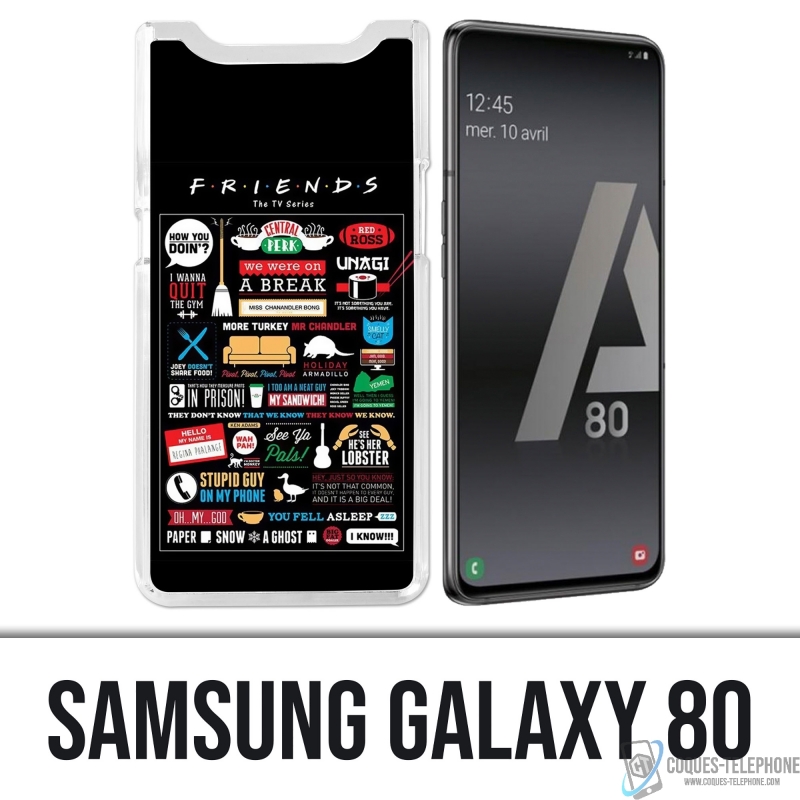 Coque Samsung Galaxy A80 / A90 - Friends Logo