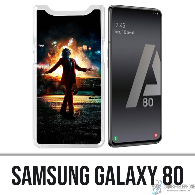 Coque Samsung Galaxy A80 / A90 - Joker Batman On Fire