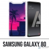 Samsung Galaxy A80 / A90 Case - Miami Beach Purple