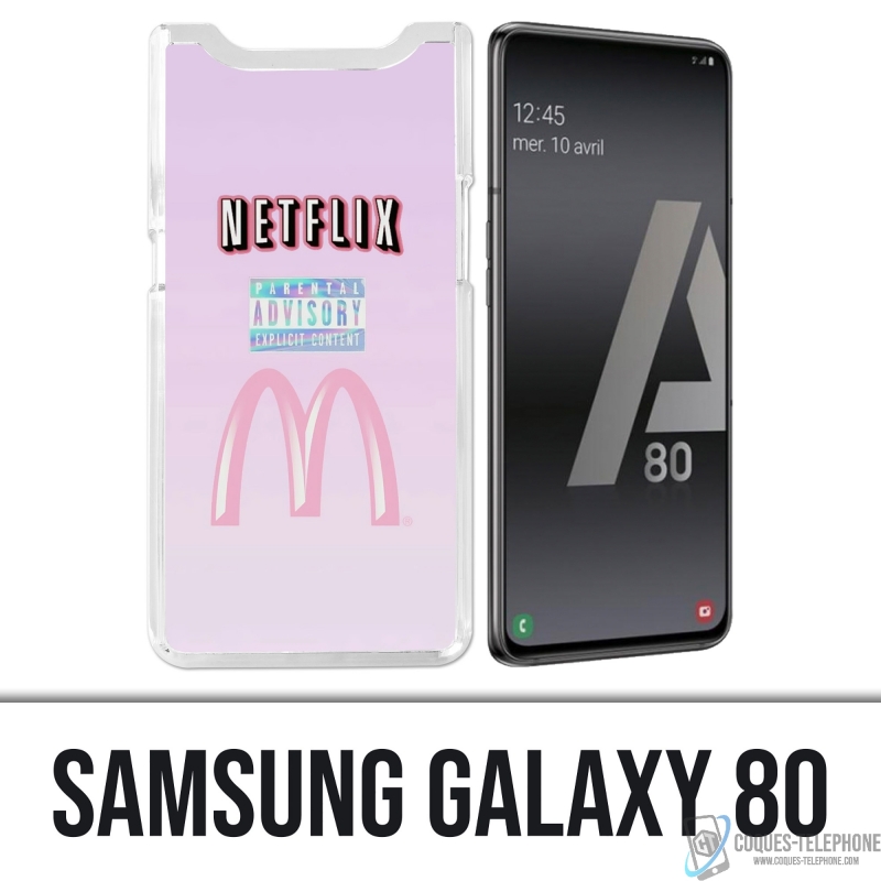 Custodia Samsung Galaxy A80 / A90 - Netflix e Mcdo