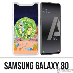 Funda Samsung Galaxy A80 / A90 - Rick y Morty