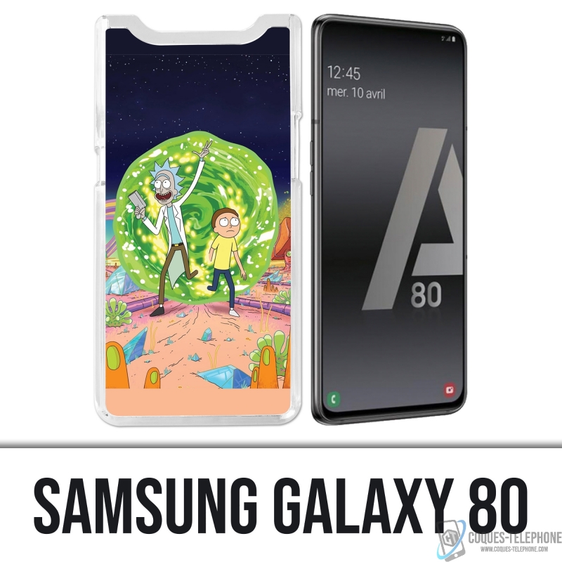 Coque Samsung Galaxy A80 / A90 - Rick Et Morty