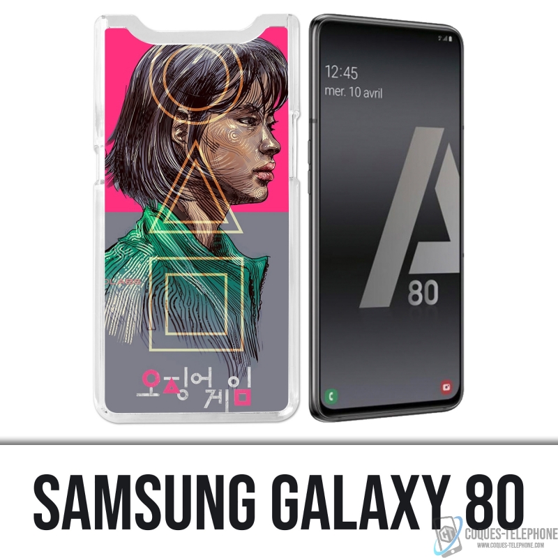 Samsung Galaxy A80 / A90 Case - Squid Game Girl Fanart
