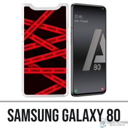 Custodia Samsung Galaxy A80 / A90 - Avviso di pericolo