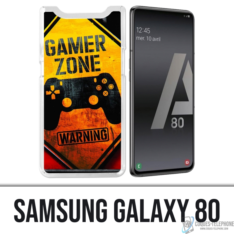 Coque Samsung Galaxy A80 / A90 - Gamer Zone Warning
