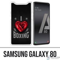 Samsung Galaxy A80 / A90 Case - Ich liebe Boxen