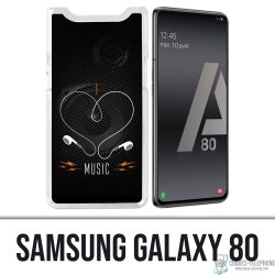 Samsung Galaxy A80 / A90 Case - Ich liebe Musik