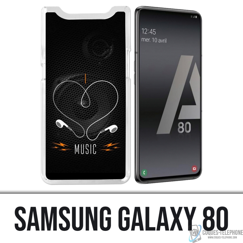 Samsung Galaxy A80 / A90 case - I Love Music