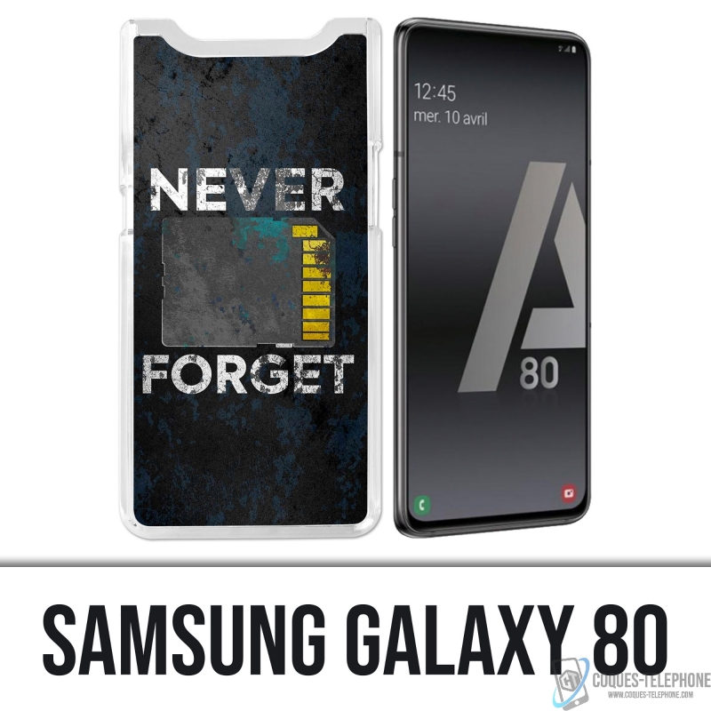 Coque Samsung Galaxy A80 / A90 - Never Forget