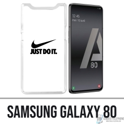 Samsung Galaxy A80 / A90 Case - Nike Just Do It Weiß