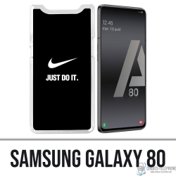Samsung Galaxy A80 / A90 Case - Nike Just Do It Schwarz