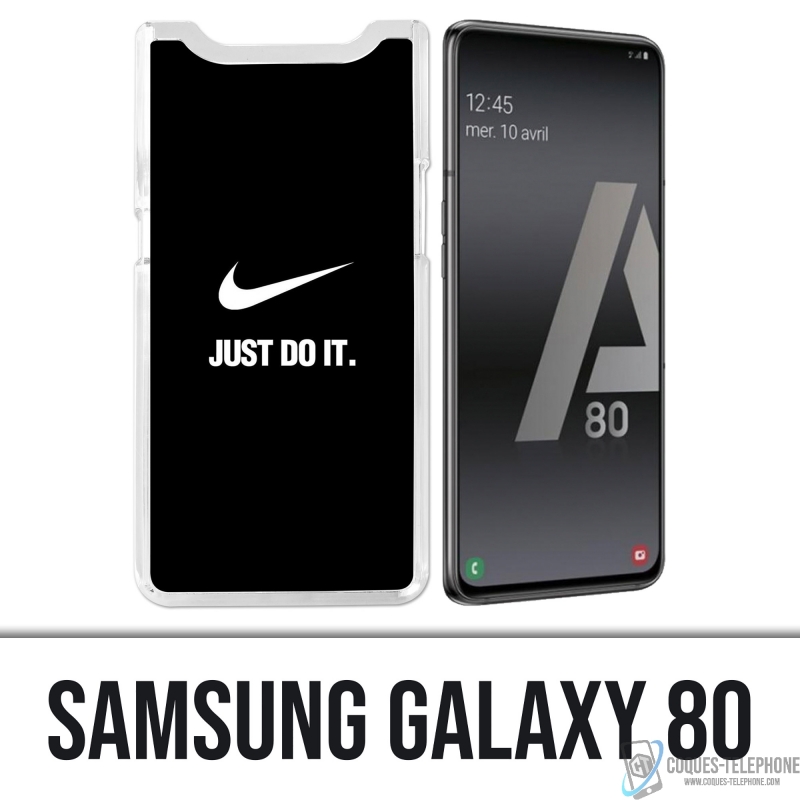 Coque Samsung Galaxy A80 / A90 - Nike Just Do It Noir