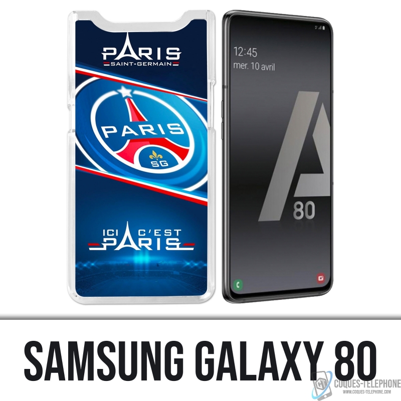 Coque Samsung Galaxy A80 / A90 - PSG Ici Cest Paris