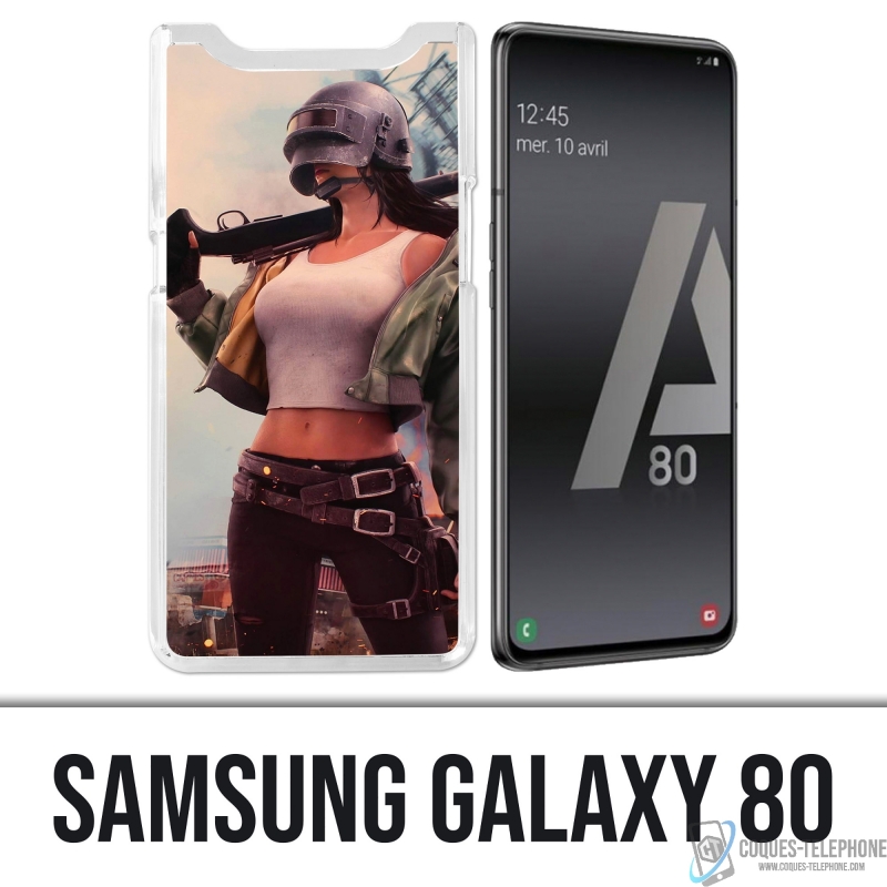Cover Samsung Galaxy A80 / A90 - Ragazza PUBG